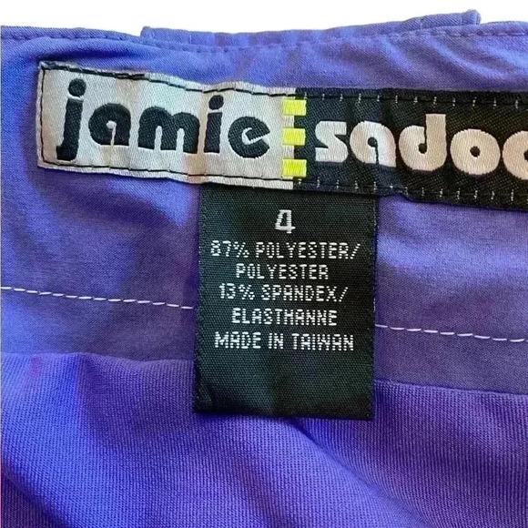 Jamie Sadock Golf Skort Size 4 Purple - Picture 4 of 5